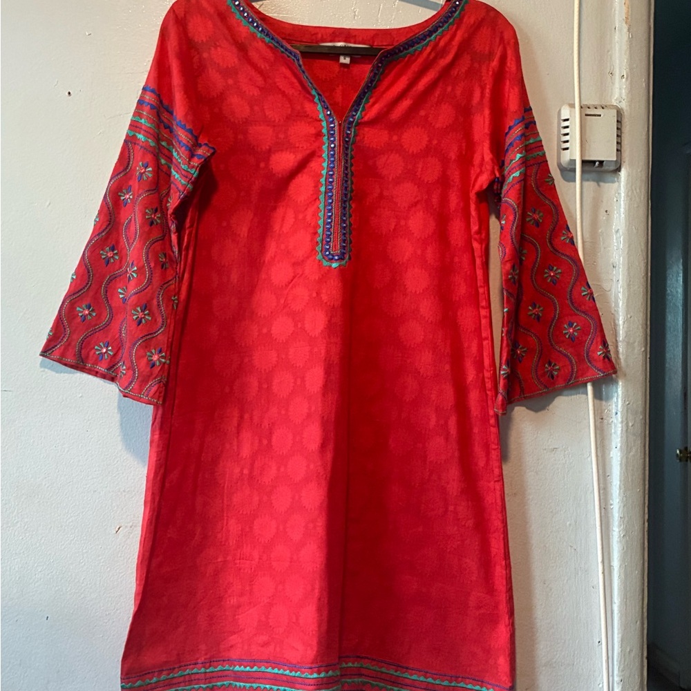 Sulu Collection Vibrant Red Fabric